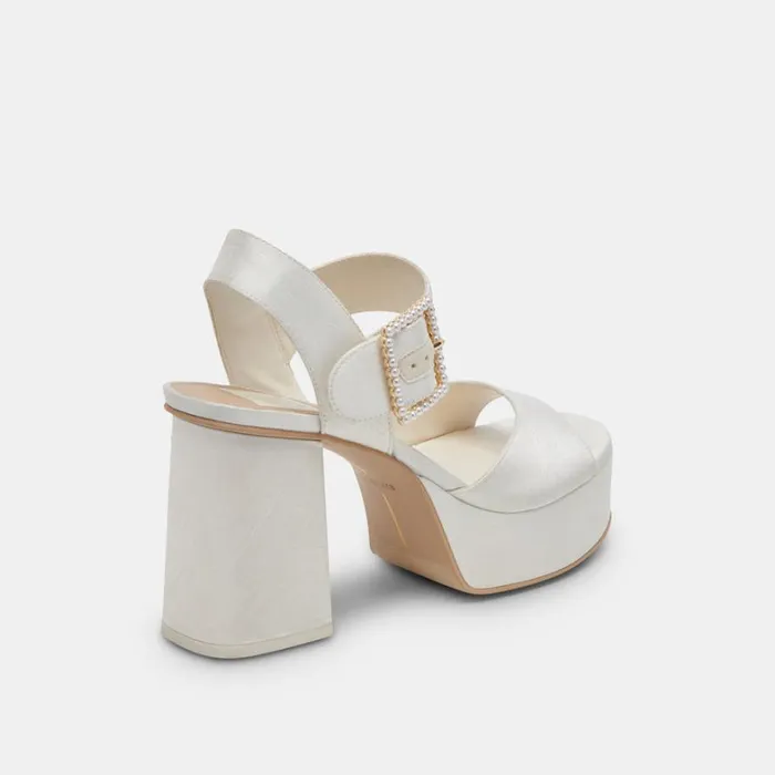 Heels Women Dolce Vita Bobby Pearl Heels White Pearls