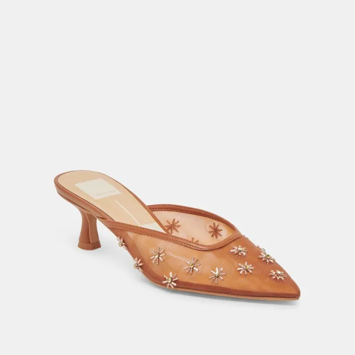 Heels Women Dolce Vita Clara Heels Saddle Mesh