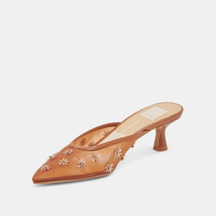 Heels Women Dolce Vita Clara Heels Saddle Mesh