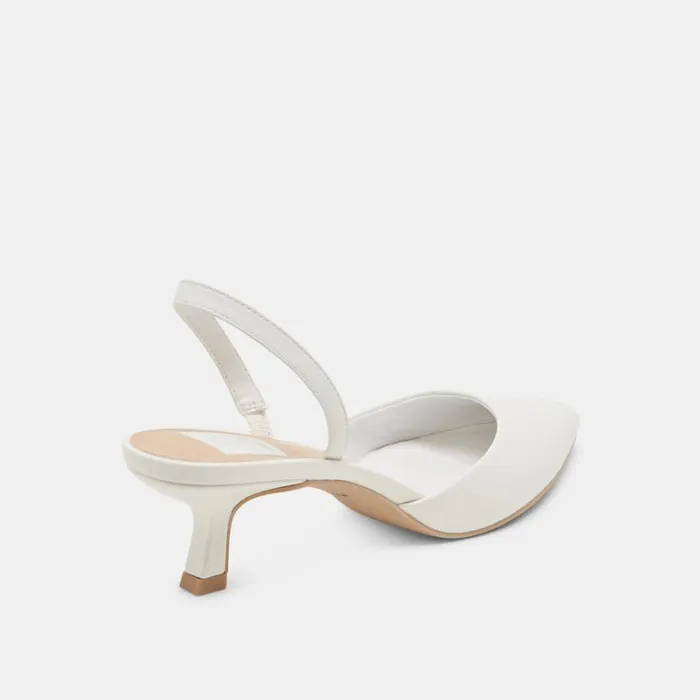 Heels Women Dolce Vita Corsa Heels True White Leather