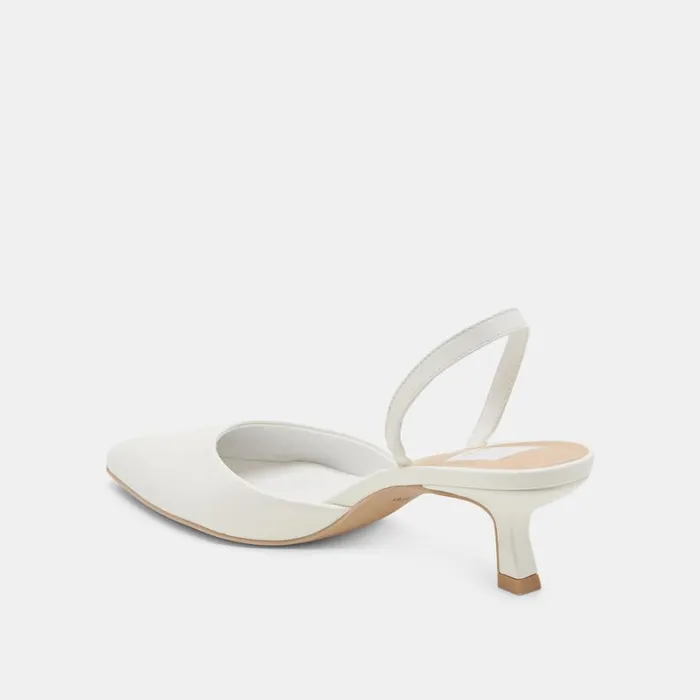 Heels Women Dolce Vita Corsa Heels True White Leather