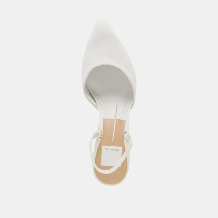 Heels Women Dolce Vita Corsa Heels True White Leather