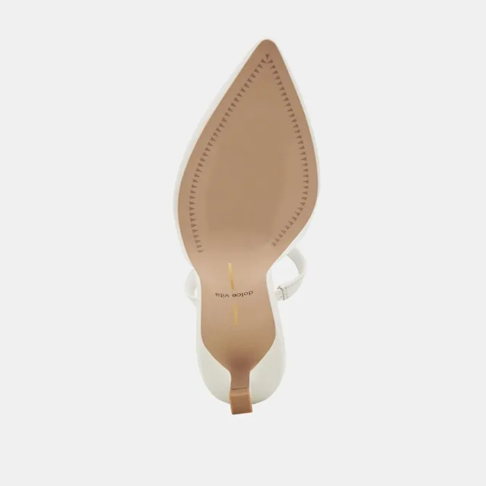 Heels Women Dolce Vita Corsa Heels True White Leather