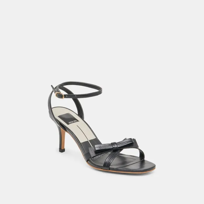 Heels Women Dolce Vita Galor Heels Black Leather