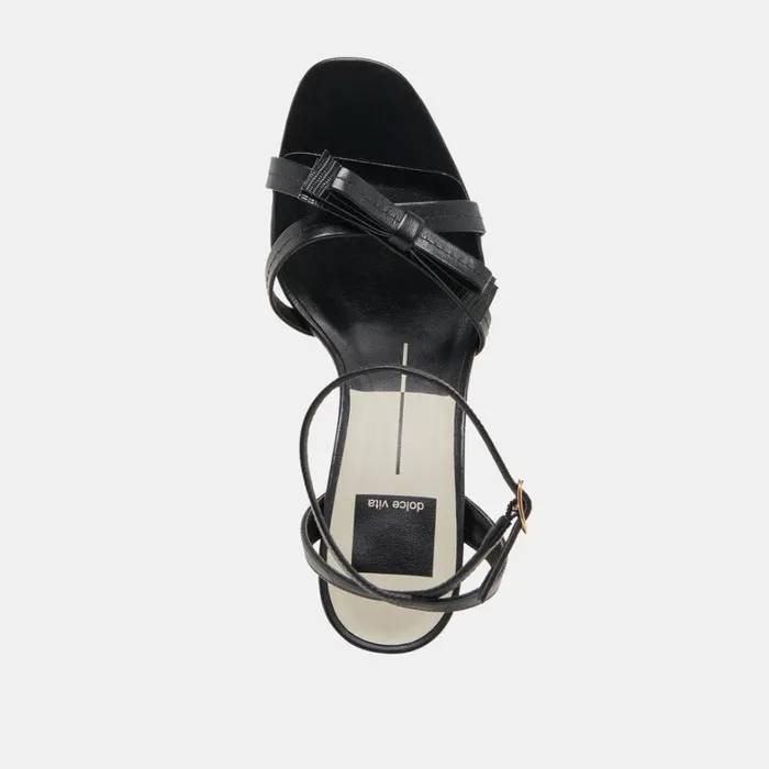 Heels Women Dolce Vita Galor Heels Black Leather