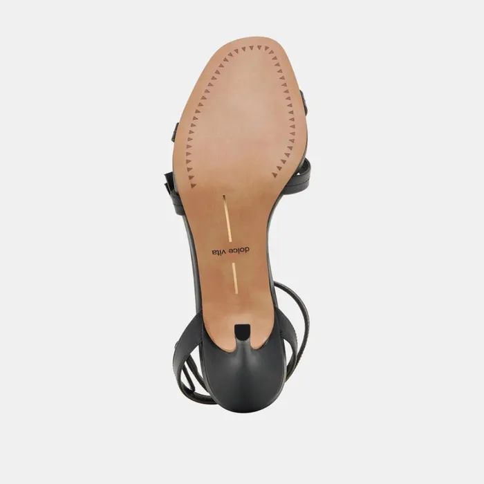 Heels Women Dolce Vita Galor Heels Black Leather