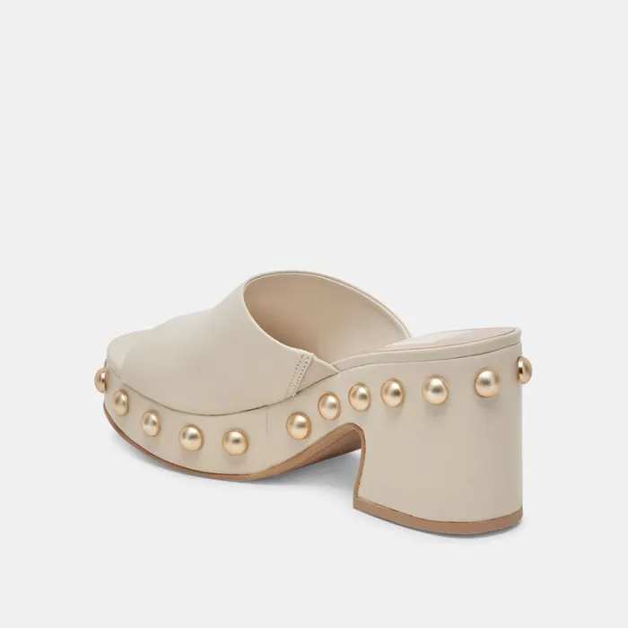 Heels Women Dolce Vita Glori Heels Ivory Leather