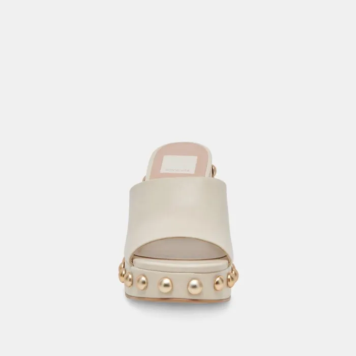 Heels Women Dolce Vita Glori Heels Ivory Leather