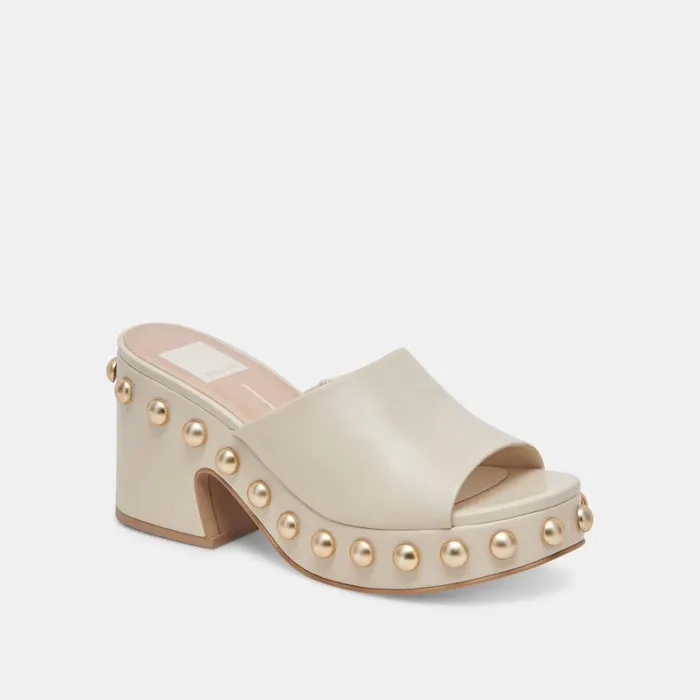 Heels Women Dolce Vita Glori Heels Ivory Leather