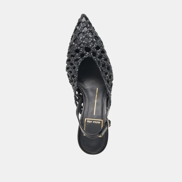 Heels Women Dolce Vita Gloria Heels Black Woven