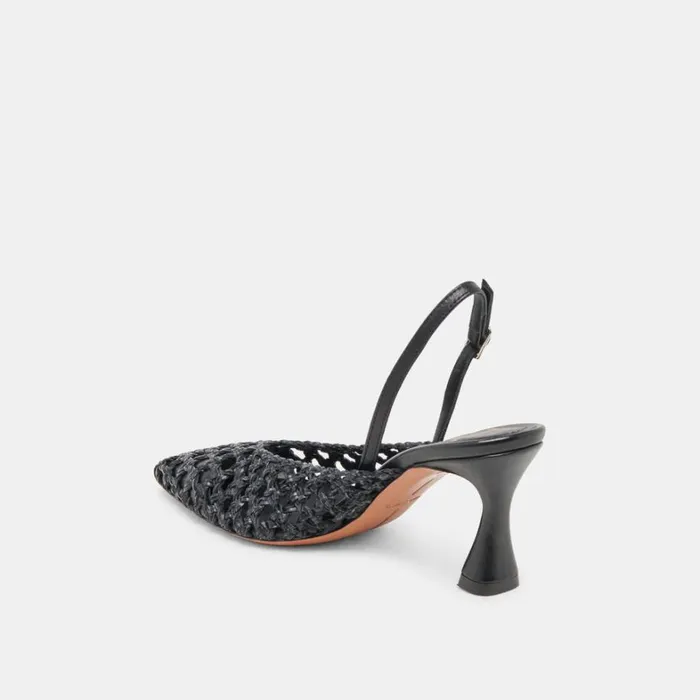 Heels Women Dolce Vita Gloria Heels Black Woven