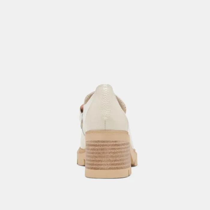 Heels Women Dolce Vita Harold Heels Ivory Patent Leather