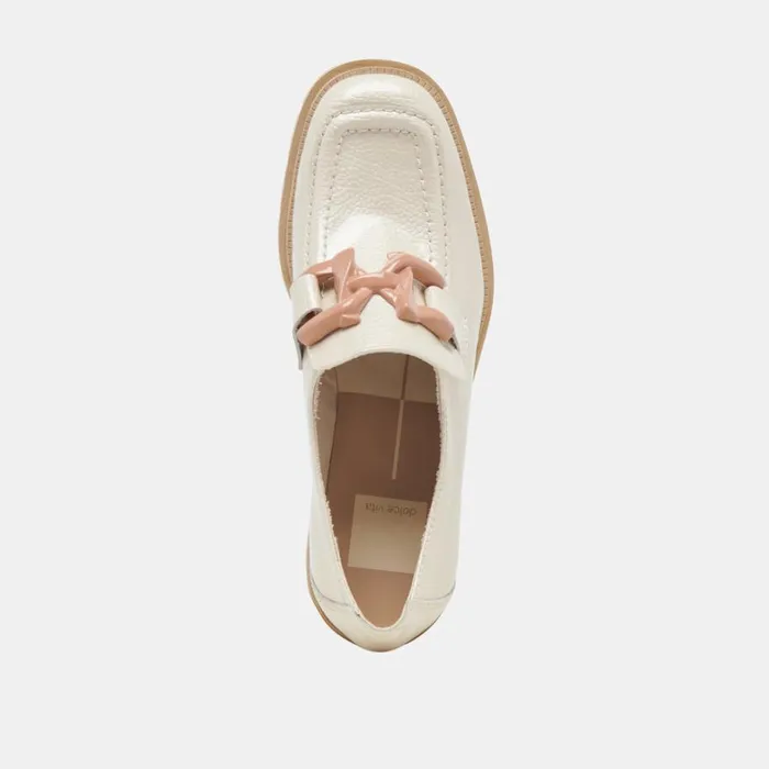 Heels Women Dolce Vita Harold Heels Ivory Patent Leather
