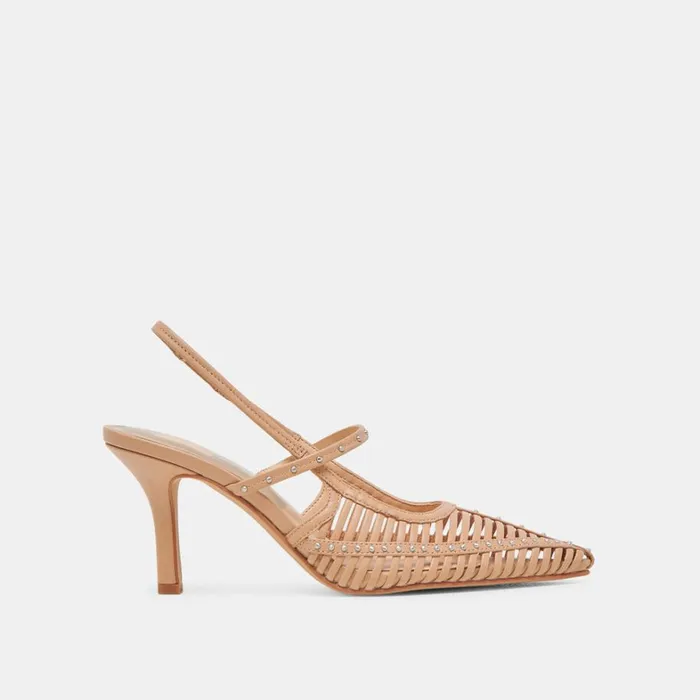 Heels Women Dolce Vita Hensal Heels Cafe Leather