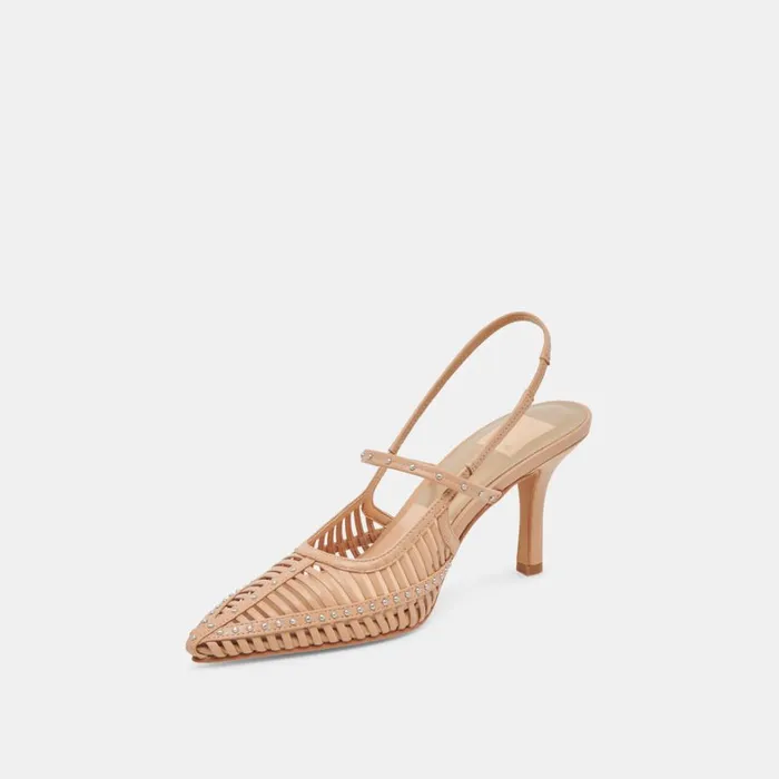 Heels Women Dolce Vita Hensal Heels Cafe Leather