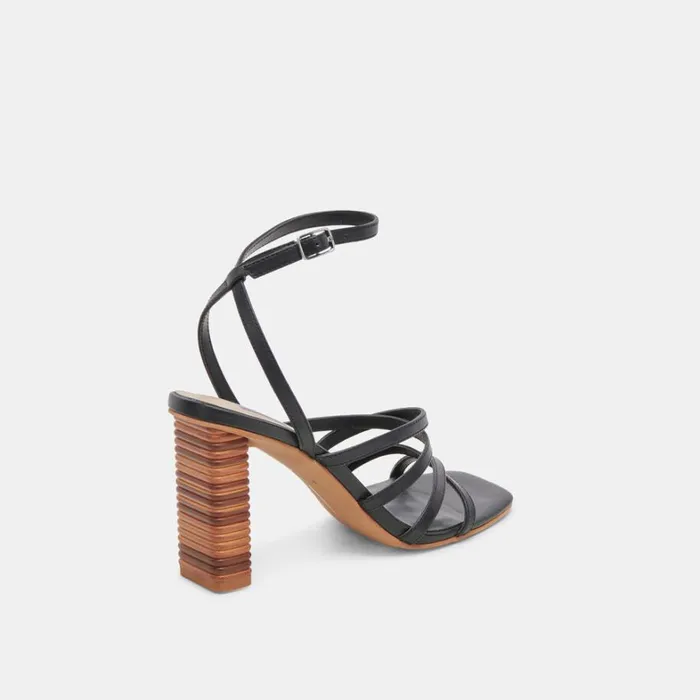 Heels Women Dolce Vita Jenko Heels Black Leather