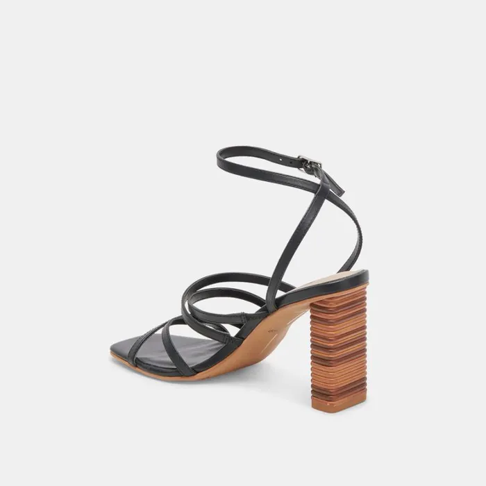 Heels Women Dolce Vita Jenko Heels Black Leather
