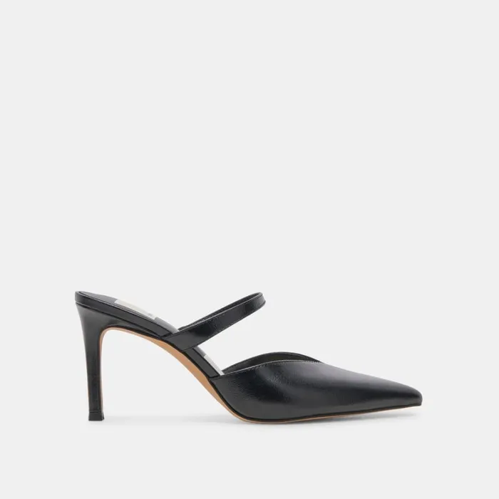 Heels Women Dolce Vita Kanika Heels Midnight Crinkle Patent