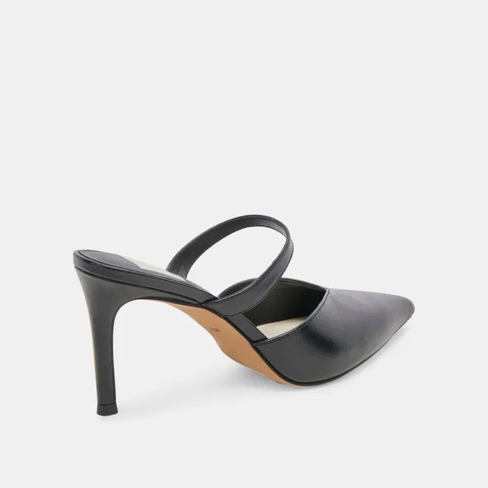 Heels Women Dolce Vita Kanika Heels Midnight Crinkle Patent