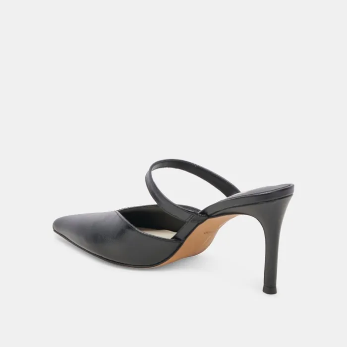 Heels Women Dolce Vita Kanika Heels Midnight Crinkle Patent
