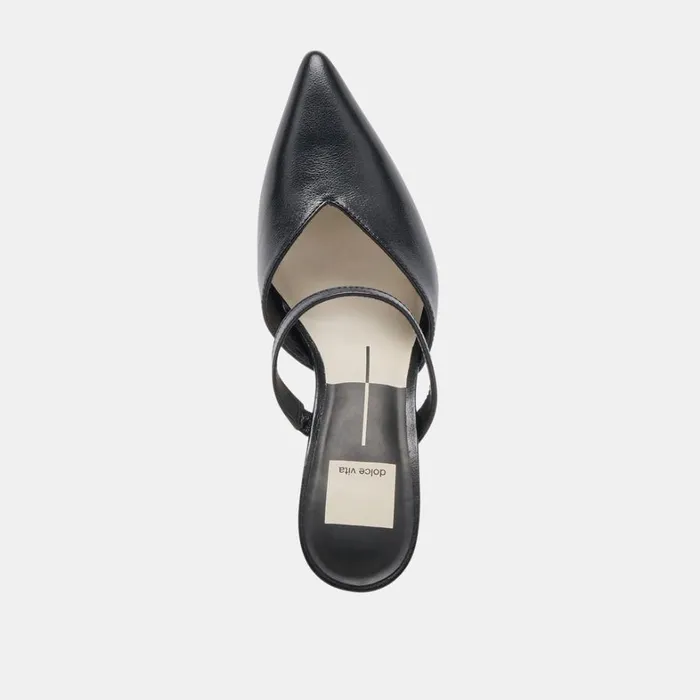Heels Women Dolce Vita Kanika Heels Midnight Crinkle Patent