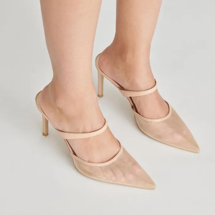 Heels Women Dolce Vita Katik Heels Blush Mesh