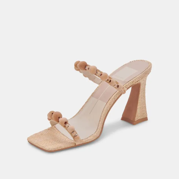 Heels Women Dolce Vita Naja Heels Beachwood Raffia