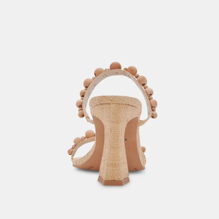 Heels Women Dolce Vita Naja Heels Beachwood Raffia