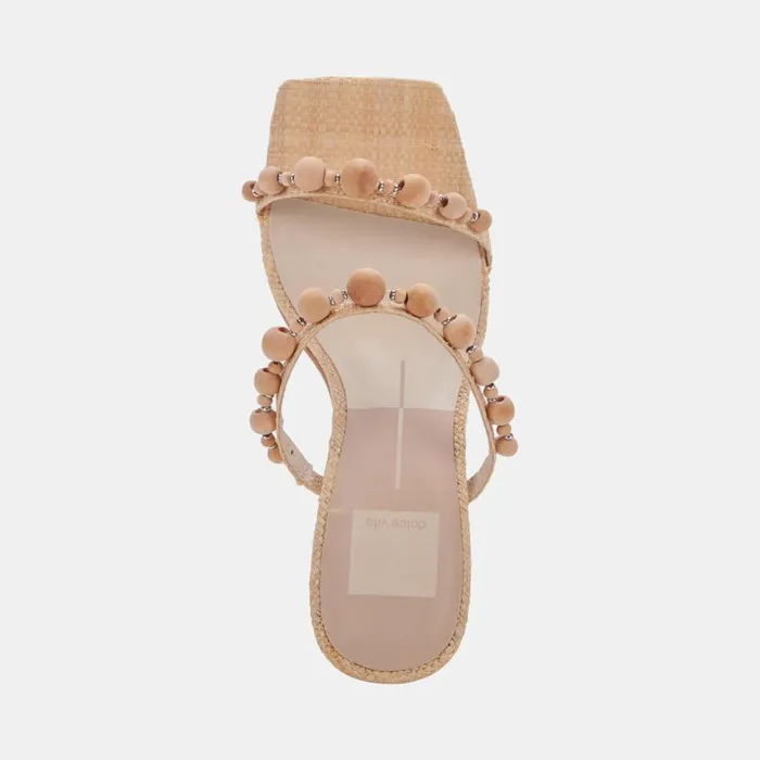 Heels Women Dolce Vita Naja Heels Beachwood Raffia