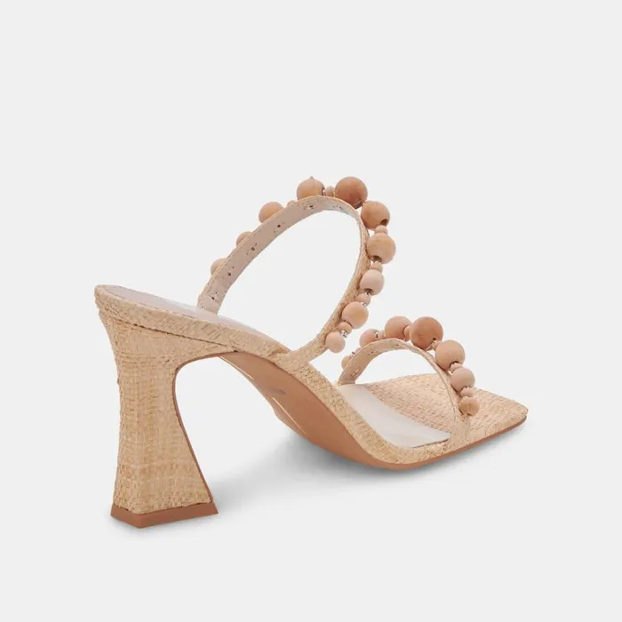Heels Women Dolce Vita Naja Heels Beachwood Raffia