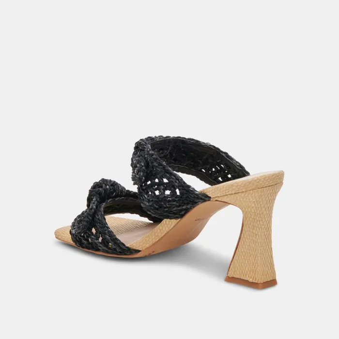 Heels Women Dolce Vita Niyah Heels Onyx Raffia