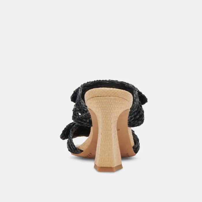 Heels Women Dolce Vita Niyah Heels Onyx Raffia