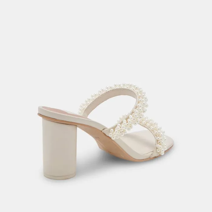 Heels Women Dolce Vita Noel Heels Vanilla Pearls