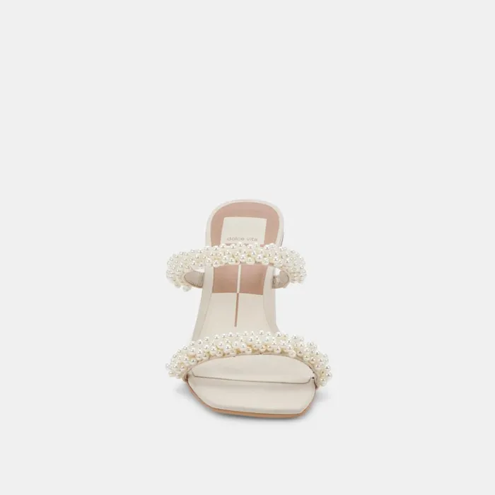 Heels Women Dolce Vita Noel Heels Vanilla Pearls