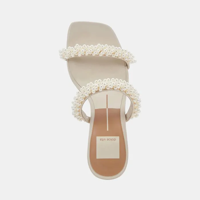 Heels Women Dolce Vita Noel Heels Vanilla Pearls