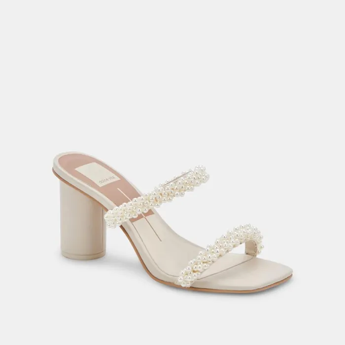 Heels Women Dolce Vita Noel Heels Vanilla Pearls