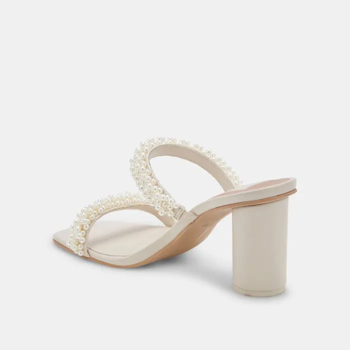 Heels Women Dolce Vita Noel Heels Vanilla Pearls