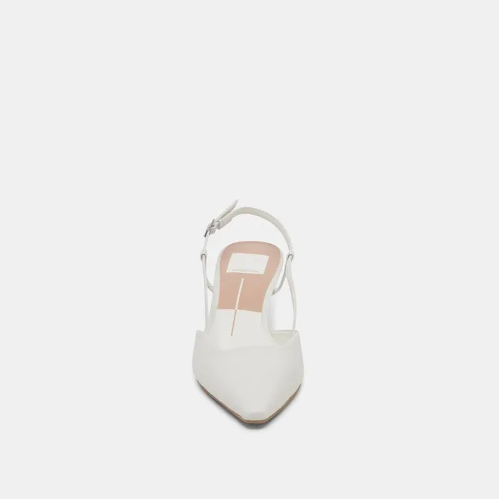 Heels Women Dolce Vita Odela Heels White Leather