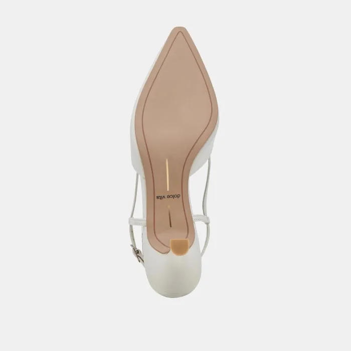 Heels Women Dolce Vita Odela Heels White Leather