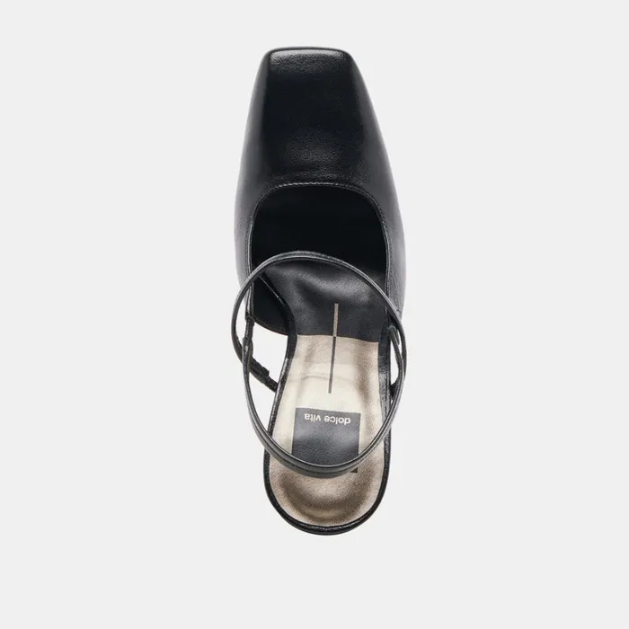 Heels Women Dolce Vita Soyer Heels Midnight Crinkle Patent