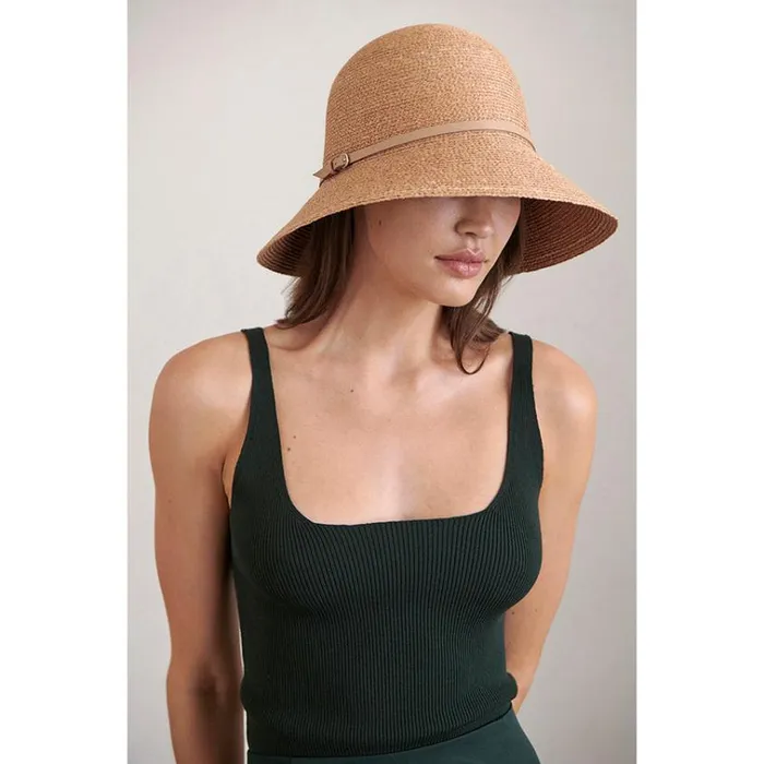 Helen Kaminski Besa 9 Nougatnut Hats Cloche