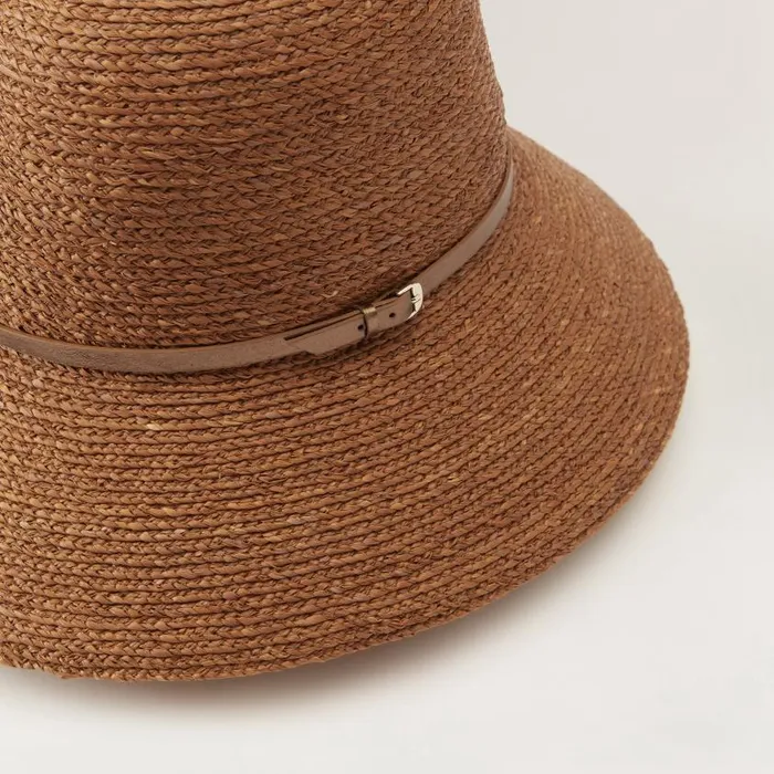 Helen Kaminski Besa 9 Nutshell Bronze Hats Cloche