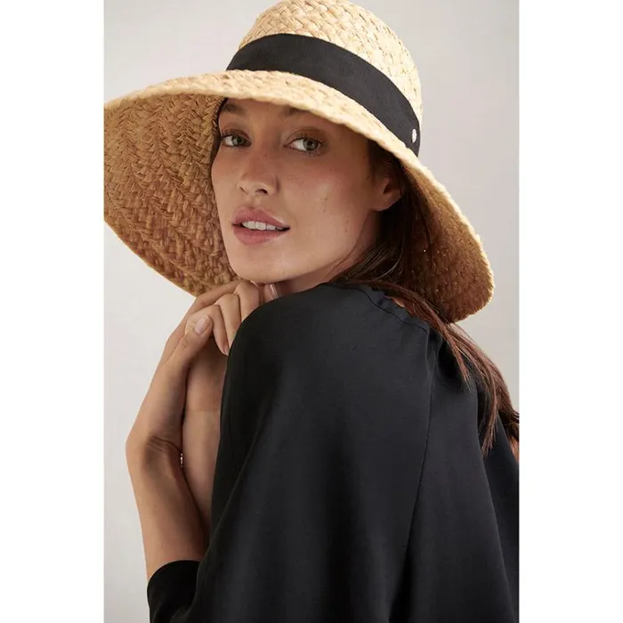 Helen Kaminski Classic 5 Naturalblack Hats UPF 50
