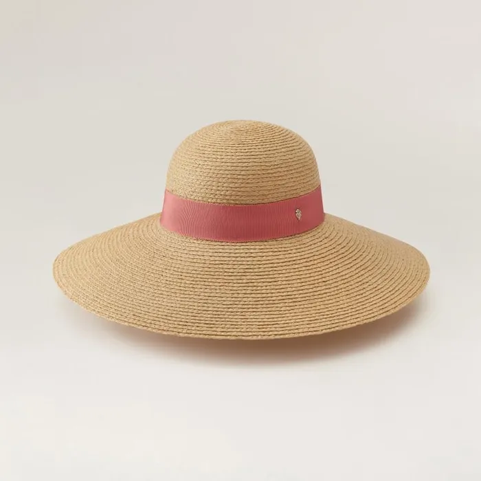 Helen Kaminski Cori Natural Pomelo Hats UPF 50
