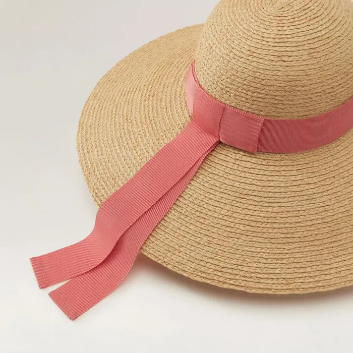 Helen Kaminski Cori Natural Pomelo Hats UPF 50