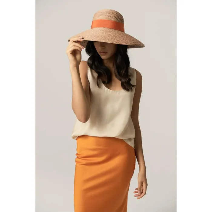 Helen Kaminski Cori Nougat Sunset Hats UPF 50
