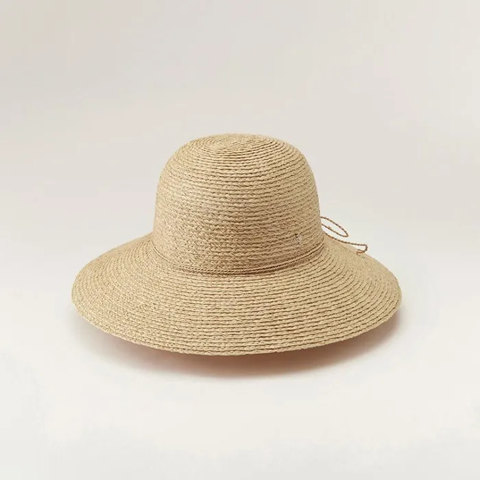 Helen Kaminski Delphina Natural Hats Round Crown