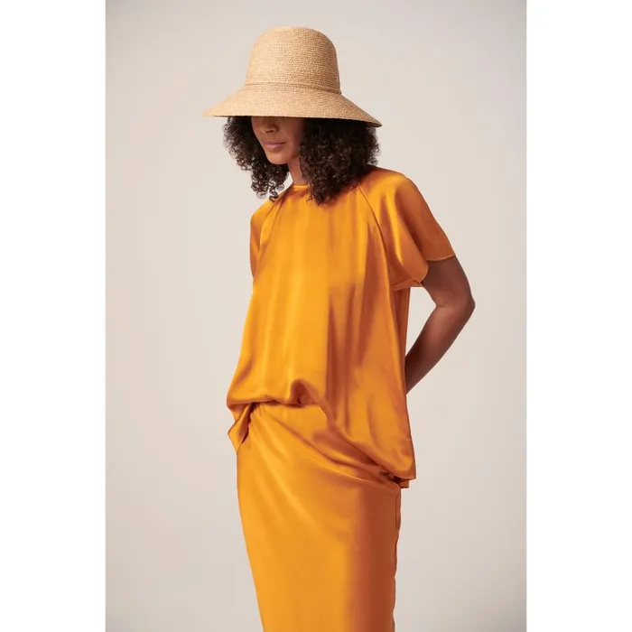 Helen Kaminski Delphina Natural Hats Round Crown