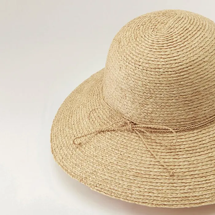 Helen Kaminski Delphina Natural Hats Round Crown