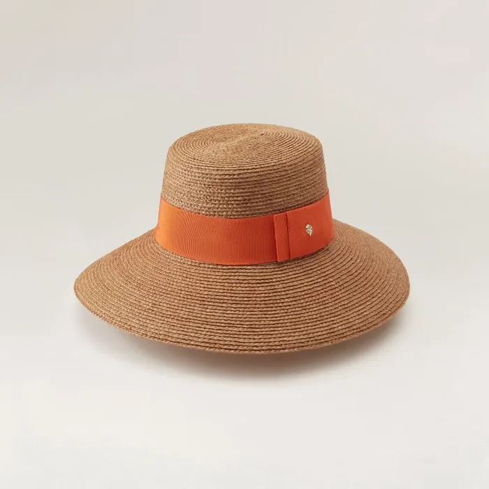 Helen Kaminski Easton Nougat Sunset Hats Boaters